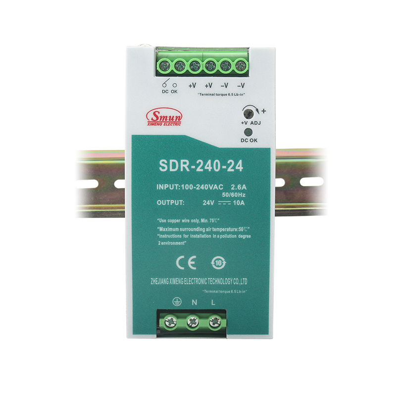 Alimentatore su guida Din sottile SDR-240 da 240 W