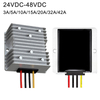 Convertitore DC-DC step-up impermeabile non isolato da 24 V CC a 48 V CC da 3 A a 42 A per auto da golf