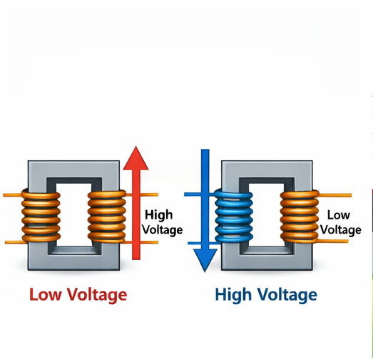 Trasformatore step-up