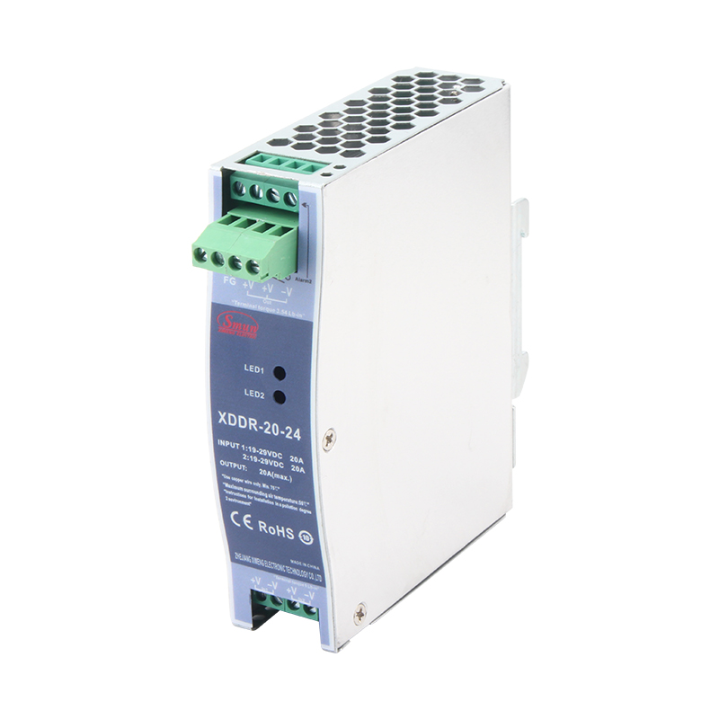 XDDR-20/DRDN-20 Modulo di ridondanza su guida DIN da 20 A 12 V/24 V/48 V Supporto sistema di ridondanza 1+1 e N+1