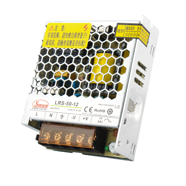 Alimentatore di commutazione chiuso LRS-50