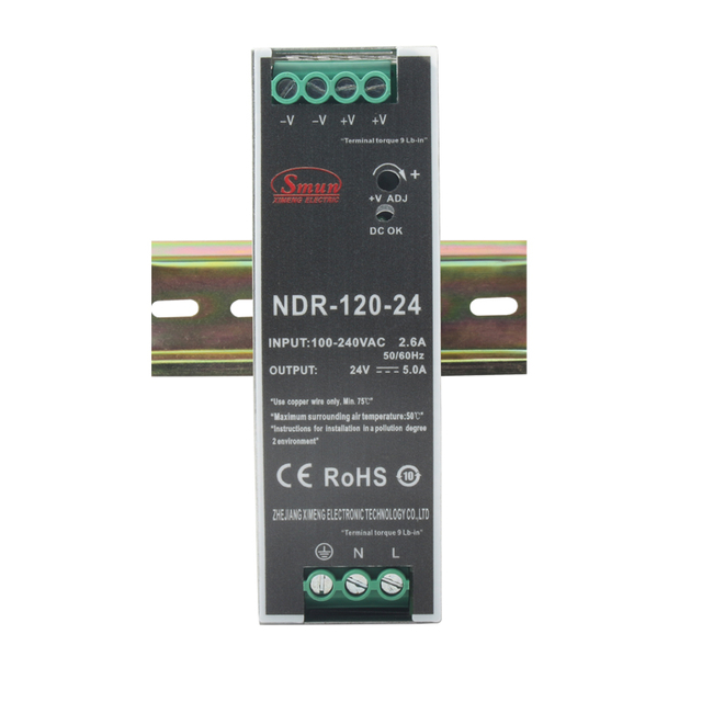 Alimentatore su guida Din NDR-120 da 120 W