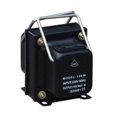 Trasformatore step-up e step-down 110 V/220 V serie TC da 100 W a 3000 W