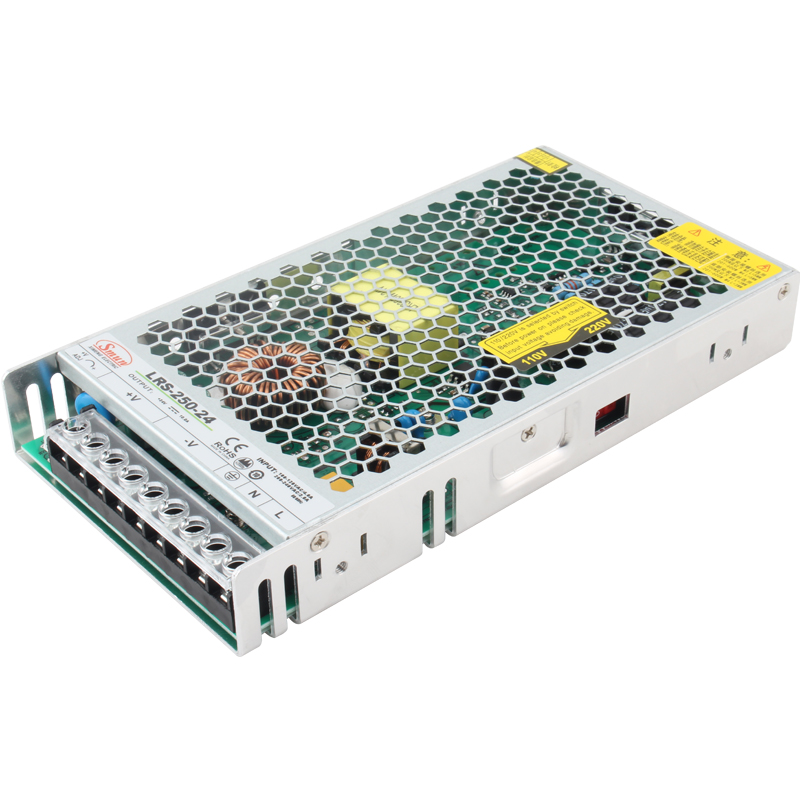 Alimentatore switching con custodia sottile serie LRS da 35 W a 600 W 