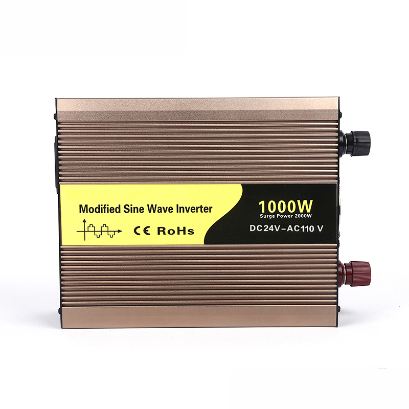 Invertitore di potenza per auto modificato da 1000 W DC12V/24V/48V a 110VAC/220VAC