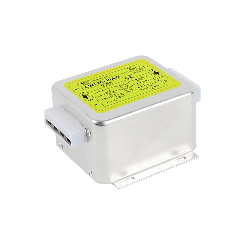 Collegamento alla morsettiera Filtro EMI monofase e trifase da 10 A/20 A/30 A
