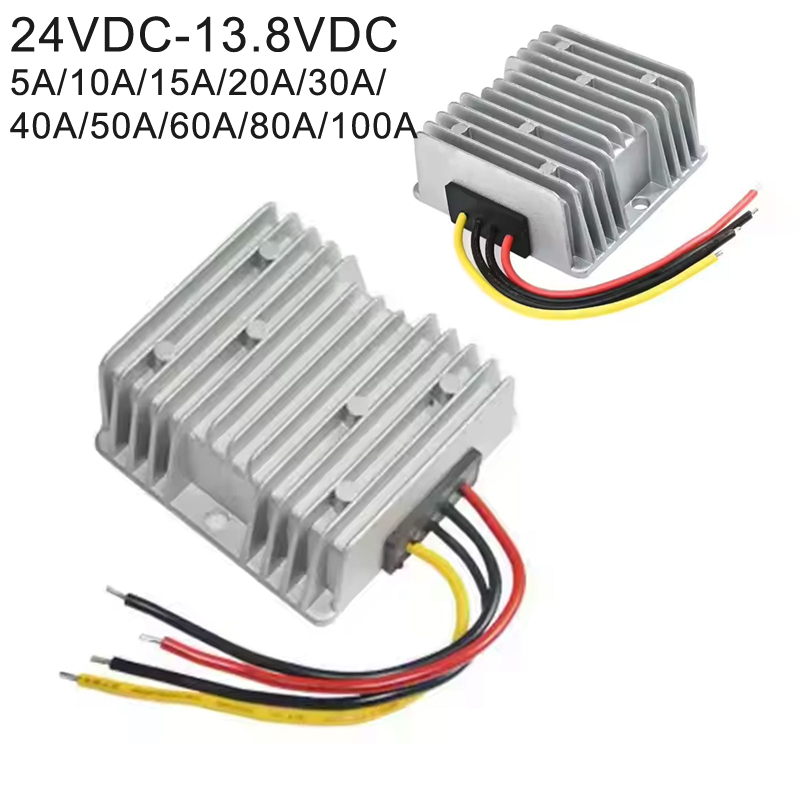 Convertitore buck step down DC da 24 V a 13,8 V da 5 A a 100 A CC Convertitore di potenza CC