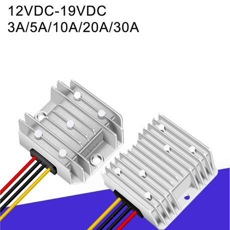 Convertitore CC CC 12 V 19 V per potenziare il veicolo