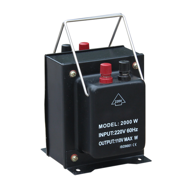 Trasformatore step-up e step-down 110 V/220 V serie TC da 100 W a 3000 W