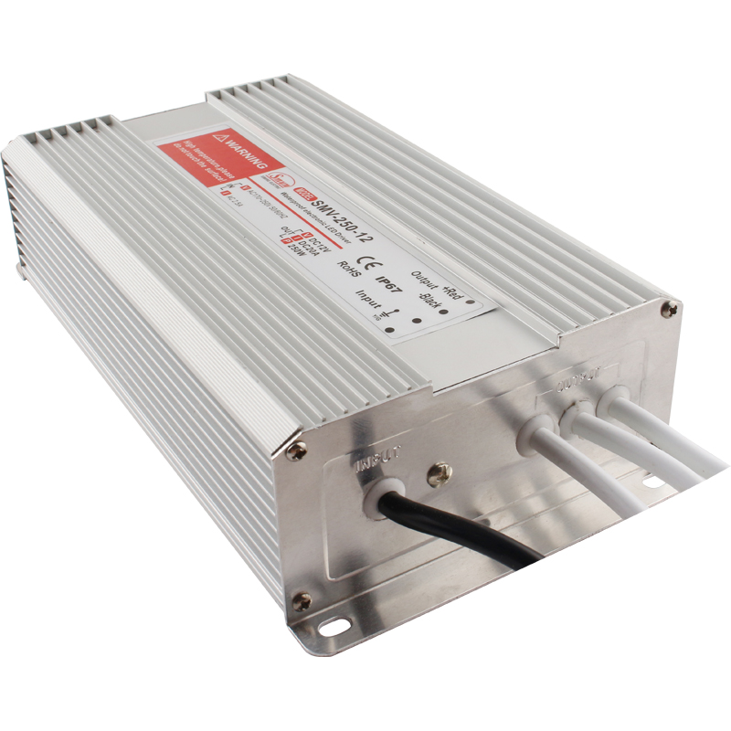 DRIVER LED IP67 impermeabile a uscita singola serie SMV da 10 W a 1000 W 5 V/12 V/15 V/24 V/48 V