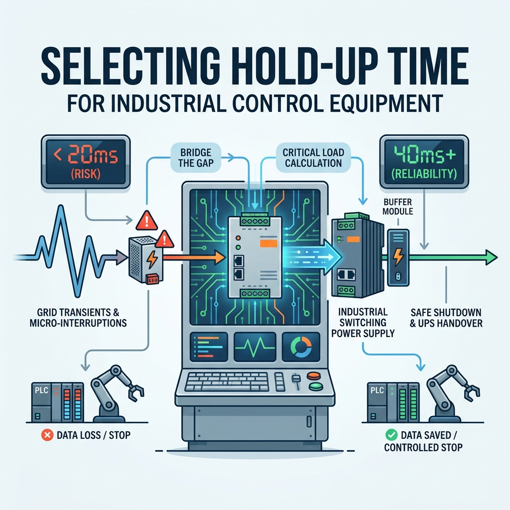 Come si seleziona il tempo di attesa per le apparecchiature di controllo industriale?